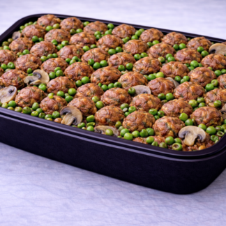 Polpette di carne con funghi e piselli 1,5 kg